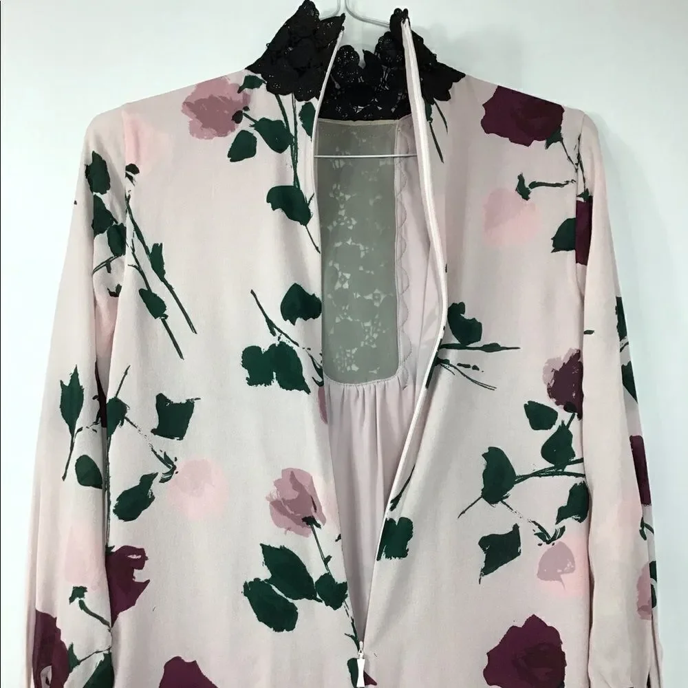 Kate Spade Pink Diletta Rose Mini Dress From The Madison Ave Collection Size 0